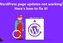WordPress update failed WordPress version not updating