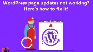 WordPress update failed WordPress version not updating